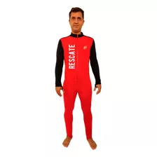 Traje Lycra Xtra Life Uv Agua Wetsuit Rescue Rescate Shark