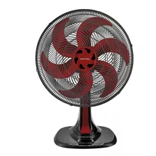 Ventilador Osc Mesa Turbo 6p 50cm Vermelho 220v Premium