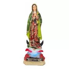 Figura En Resina Acabado Fino De Virgen De Guadalupe De 53cm