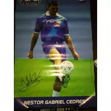 Cartel Publicidad * Pepsi * Futbol - Gabriel Cedres Año 1997