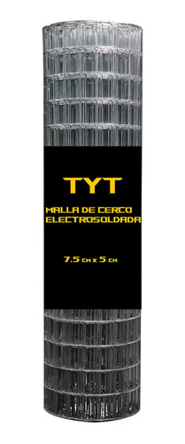 Tejido Malla Electrosoldada Galvanizada Rollo 1.20 X 25 Mts