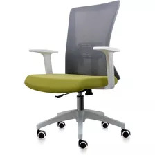 Silla Ergonomica Oca258 Gris-verde Fantech Transpirable Ev