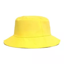 Chapéu Bucket Amarelo Liso Cata Ovo Charlie Brown Hat Chorão