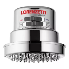 Chuveiro Elétrico De Parede Lorenzetti Loren Shower Tradição Cromado 5500w 127v