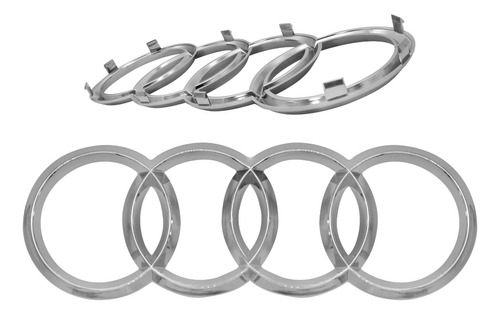 Emblema Parrilla Audi A3, A4, A5 13-19 Foto 3