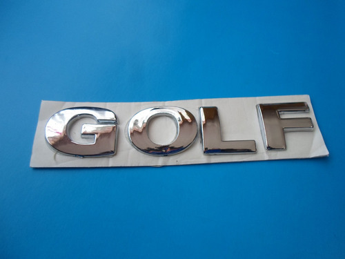 Emblema Golf Letras Cajuela Volkswagen #44 Foto 2