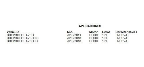 Cremallera Chevrolet Aveo Ls 2012 - 2018 1.6l Nueva Foto 4