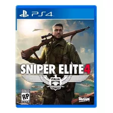 Sniper Elite 4 Standard Edition Rebellion Ps4 Físico