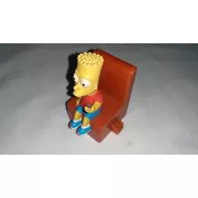 Bart Simpson No Sofá Action Figure Burger King 2008 Fox 8cm