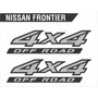 Nissan Frontier Np 300 Navara Calcomanias Pro 4x4  Nissan 4 X 4   XE SHORT BED