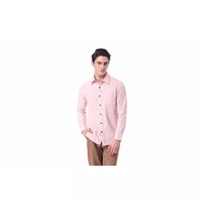 Camisa De Pana Rosada Hombre