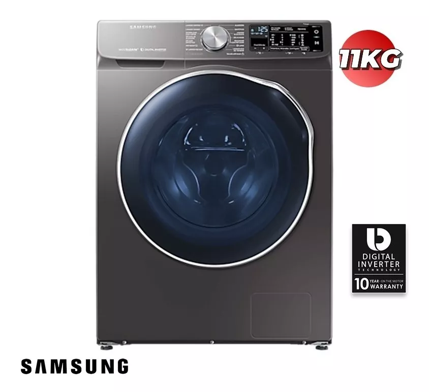 Lavadora Secadora Samsung 11.5 Kgs 25lbs Inverter 110v