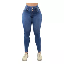  Jeans Dama Pantalones Mujer Cintura Levanta Pompa