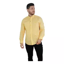 Camisa Nautica Amarilla Hombre 27109w 7mf