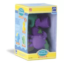 Brinquedo Infantil Coleçao Bichinhos Frutos Do Mar 6pçs Roma