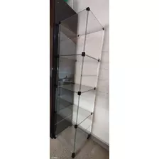 Exhibidor Cubo De Vidrio Templado.