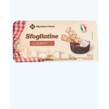 Member's Mark Biscoito Folhado Sfogliatine Glaceado 200g Produto Italiano