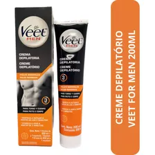 Veet For Men Depilatório 200ml Nova Embalagem - Envio 24h