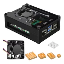 Smraza Funda Para Raspberry Pi 5 Con Ventilador: Ventilador