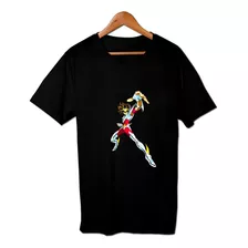 Caballeros Del Zodiaco Seiya Pegaso Remera Friki Tu Eres #10