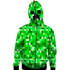 Chaqueta Creeper Con Mascara - Minecraft Marca Lookool