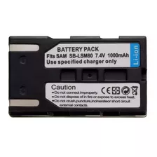 Cargador Para Cámara De Video Mindv Samsung Lsm80 7.4volt