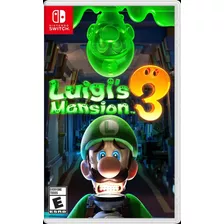 Luigi Mansion 3 Nintendo Switch Oferta 32$ Efectivo