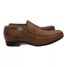 Zapato Elastizado Cuero Hombre Roble 30330