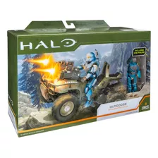 Halo Figura Con Vehiculo Spartan Celox & Gungoose