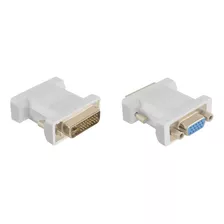 Convertidor Adaptador Dvi A Vga Hembra, Dvi-i Dual Link 24+5