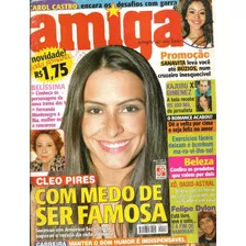 Revista Amiga 13/05 - Cleo/carol/angélica/dylon/gimenez