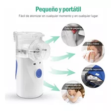 Nebulizador Ultrasónico Portátil Silencioso Adultos/niños Color Azul