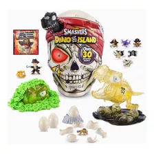 Smashers Dino Island +30sor Zuru Calavera Luz Sonidos Craneo