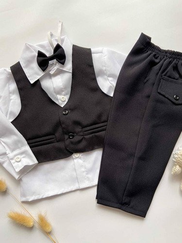 Conjunto Traje De Vestir Bebé Varón Bautismo Fiesta