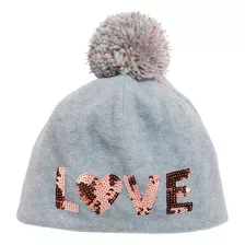 Gorro De Polar Lentejuelas Gap Kids Nena Talle S / M 52-54cm