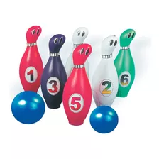 Boliche Fantasminha Brinquedo Infantil 6 Pinos E 2 Bolas