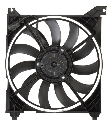 Ventilador Radiador Hyundai Santa Fe Gl 2.4 L4 2005 Foto 2