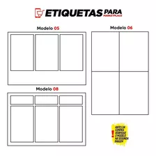 Etiqueta Adesiva Para Despacho Formato A4 250 Folhas