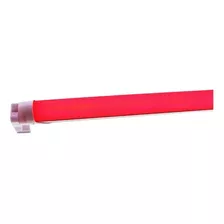 Tubo Led De 120 Cm 18w De Consumo Frio Con Soporte Color Rojo