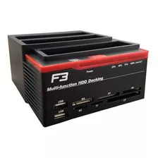 Dock Station 3em1 2 Hds Sata 1 Hd Ide 2.5 3.5 Triplo Usb 3.0