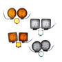 Par Tiras Led Drl 60cm Flexible Direccional Faros Autos Moto