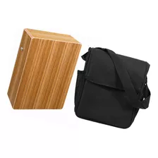 Caja De Batería Plana Con Forma De Cajón, Madera, Con Percus