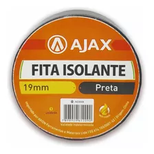 Kit 3 Fita Isolante Preta 19mm X 10m - Ajax