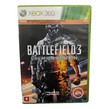 Battlefield 3 Jogo Original Xbox 360 Microsoft Game Mídia 