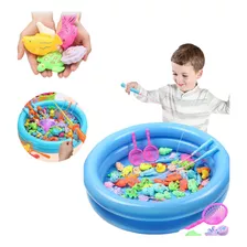 Juego De Alberca De Pesca Para Niños Pequeños, 40 Piezas