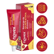 Kit 3 Reconstrução Capilar Novex Recarga Queratina 80ml