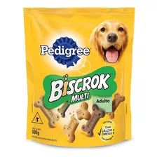 Biscoitos Biscrok Multi Pedigree Para Cães Adultos