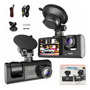 Câmera Veicular 2 Lentes Automotiva 1080p Dashcam Uber 99
