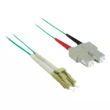 C2g 3m Lc / Sc Plenum-rated Duplex 62.5 / 125 Cable De Fibra