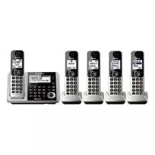 Teléfono Panasonic Kx-tg175c Inalámbrico 220v - Color Plateado